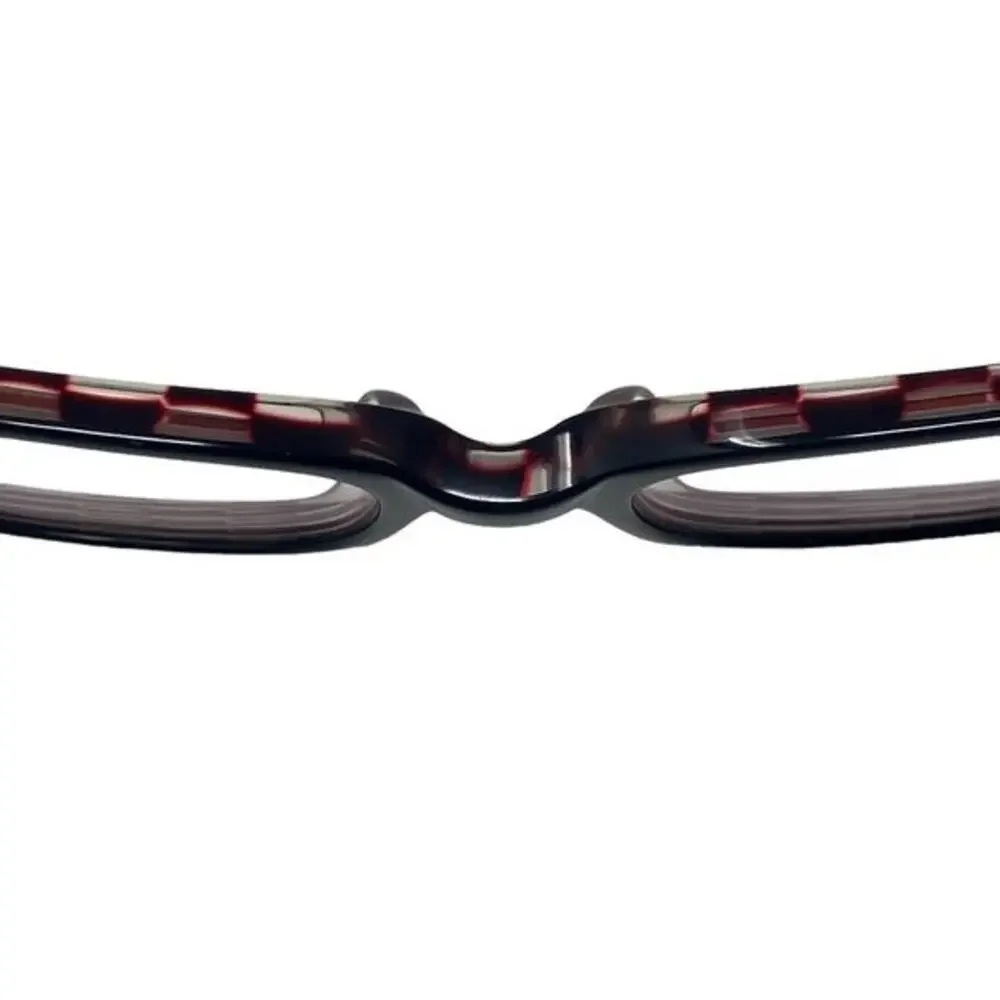 BULOVA‎ Woman's Brown Eyeglasses Frames With Gray Case 51 16 140 Needs Lens